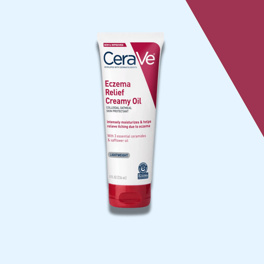 CeraVe Soothing Eczema Creamy Oil, Moisturizer for Dry and Itchy Skin